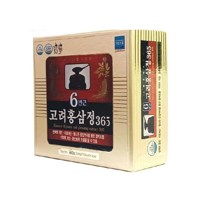 Cao hồng sâm 365 Hàn Quốc 480g 2 lọ 240g